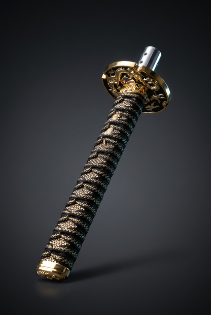 Perilla de cambio katana JDM — 15 cm, con adaptador